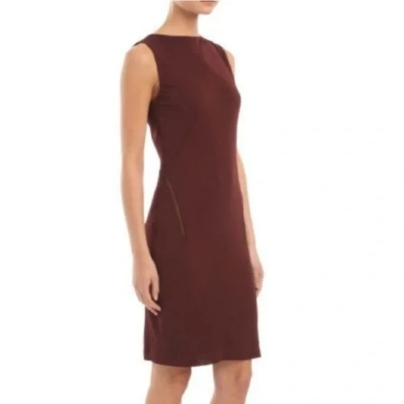 T by Alexander Wang | Dresses | T By Alexander Wang Burgundy Mesh Cut Out  Dress | Poshmark